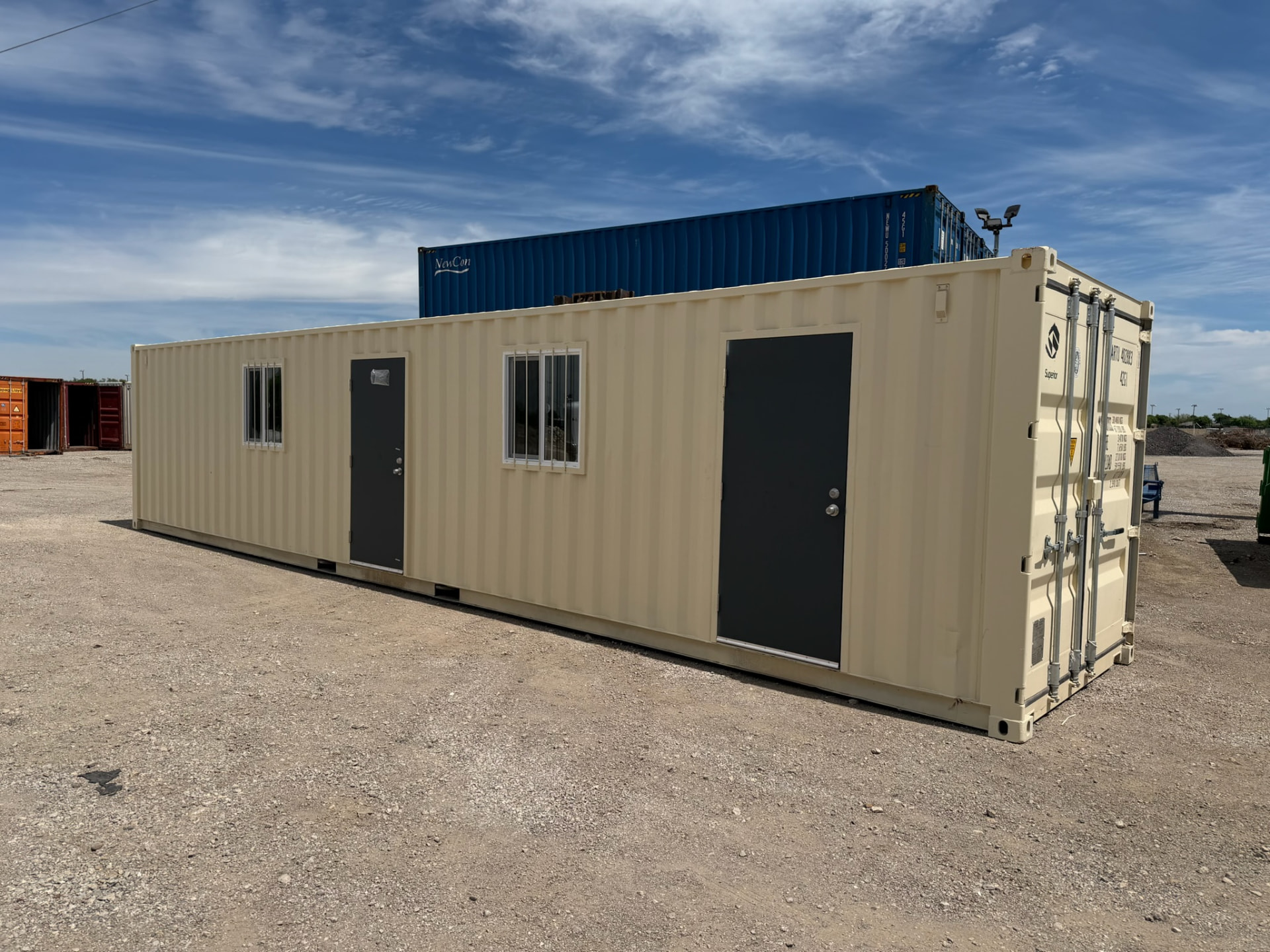 40ft double office modified by TexCan