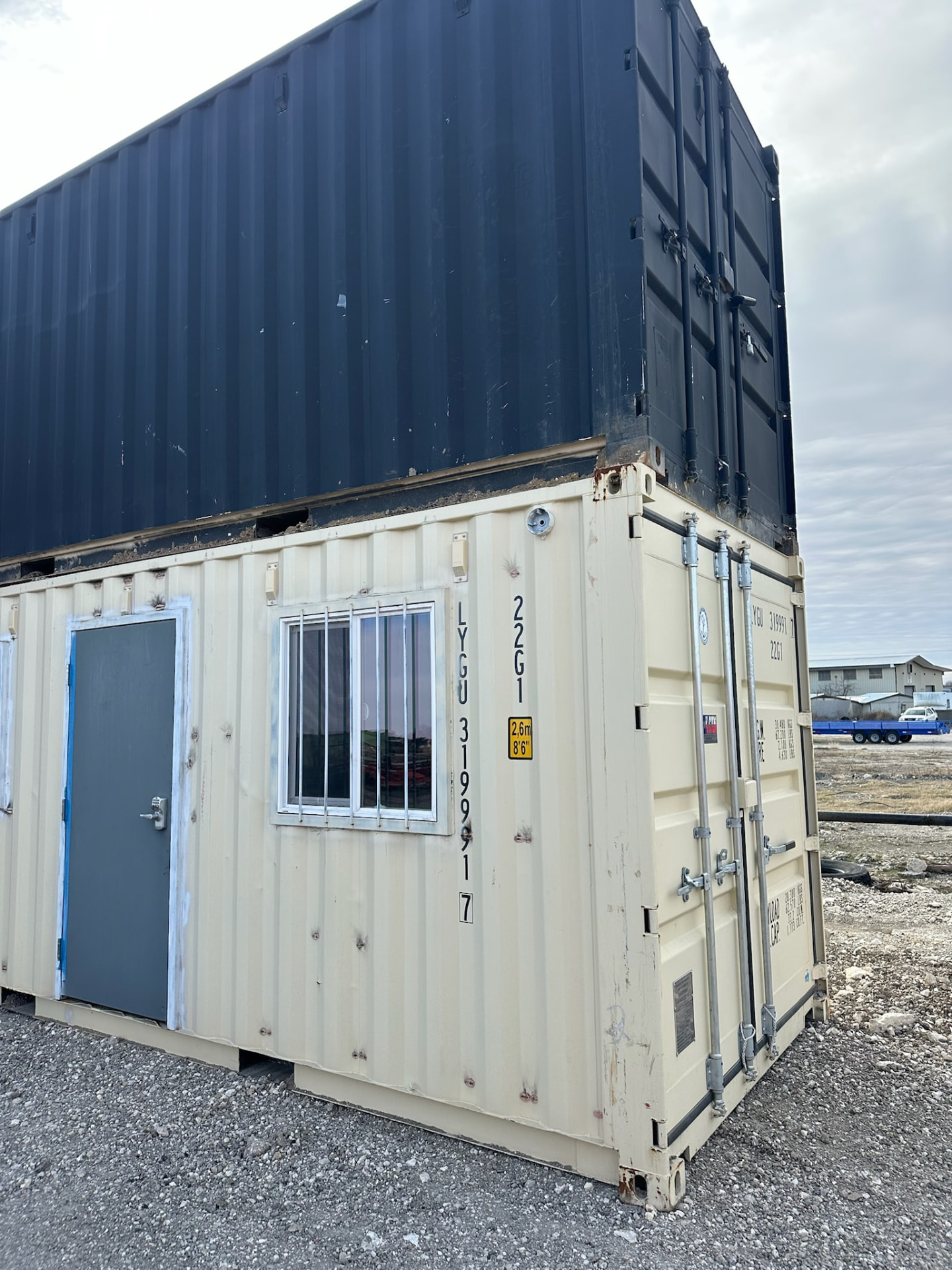 Stacked jobsite build modified by TexCan